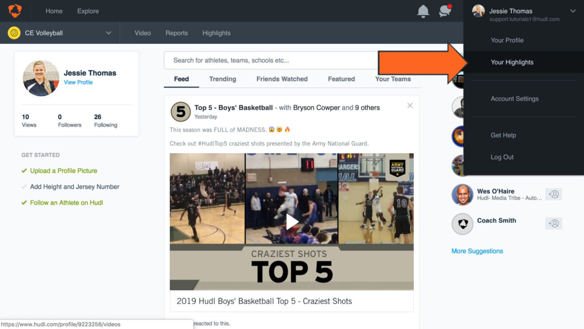 how to download hudl highlights - Log in to Hudl