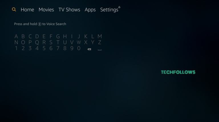 how to watch crunchyroll on TV device (for example: firestick, XBOX, PS4, chromecast,Roku, XBMC..) - Select the Search option on the home page.