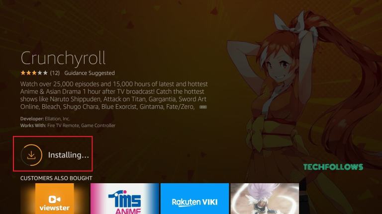 how to watch crunchyroll on TV device (for example: firestick, XBOX, PS4, chromecast,Roku, XBMC..) - installed the Crunchyroll App