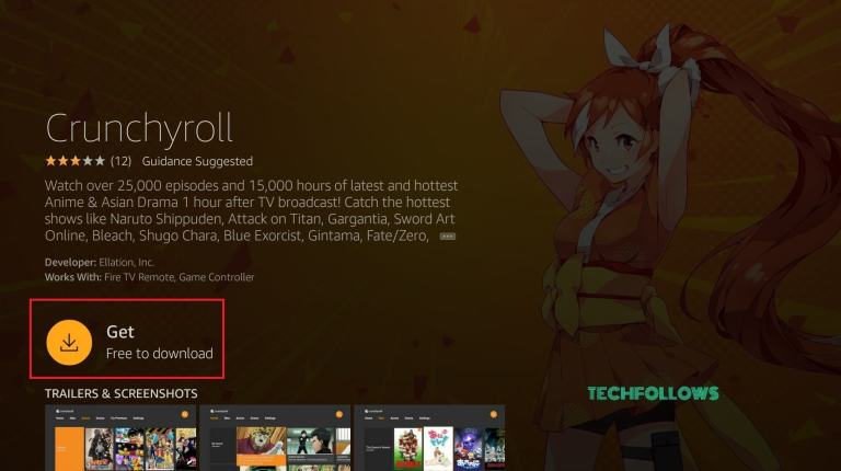 how to watch crunchyroll on TV device (for example: firestick, XBOX, PS4, chromecast,Roku, XBMC..) - download the Crunchyroll App
