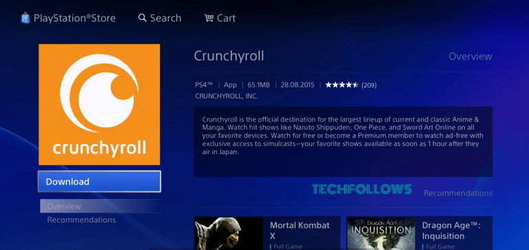 how to watch crunchyroll on TV device (for example: firestick, XBOX, PS4, chromecast,Roku, XBMC..) - Crunchyroll will downloaded on your PlayStation