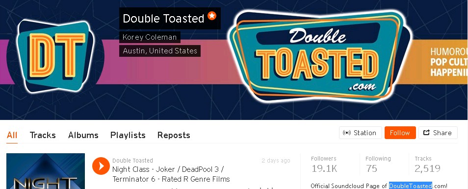 double toasted on soundcloud