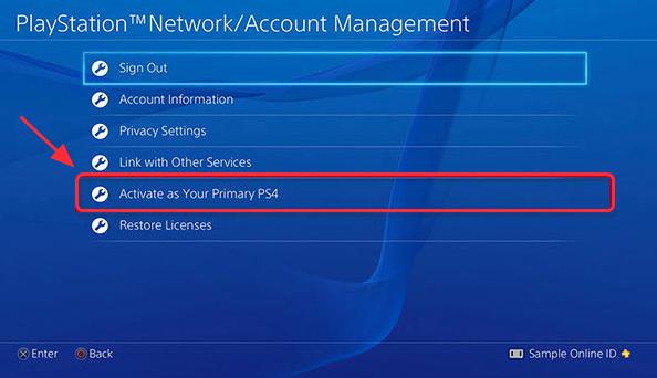 Tselect PlayStation Network/Account Management