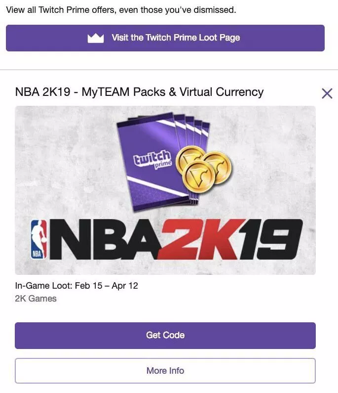 NBA2K free code