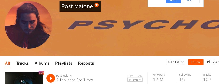 post malone on soundcloud