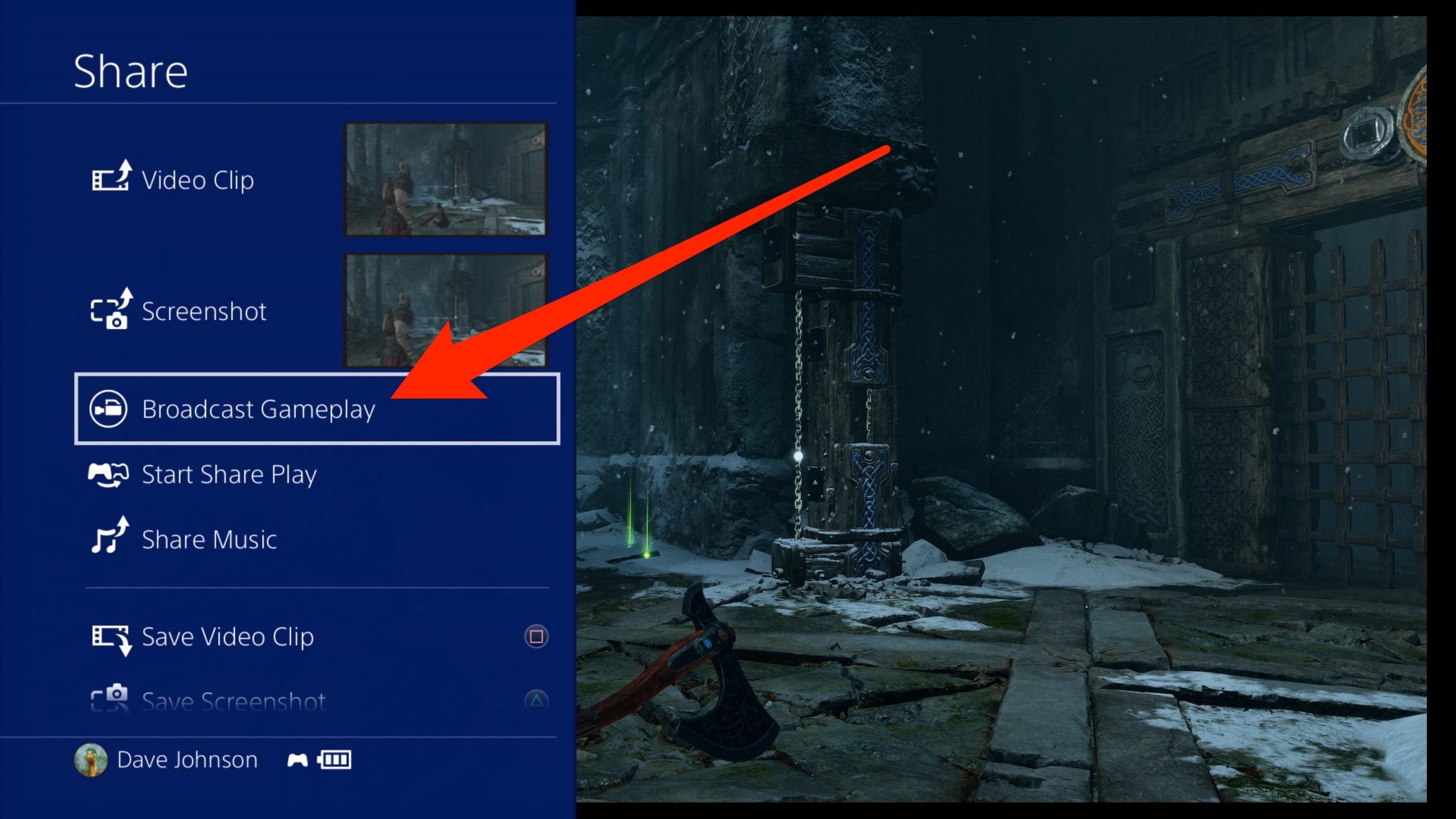 Follow the instructions to link your Twitch account to the PS4.