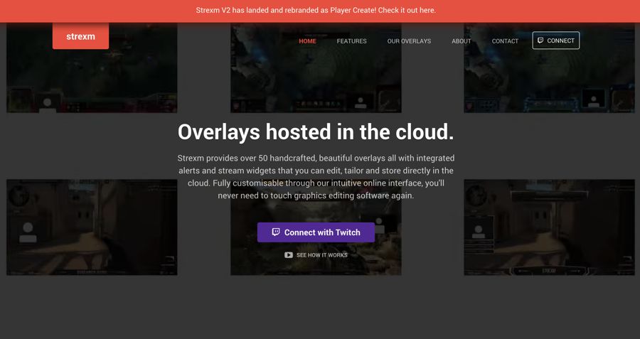 Strexm provides free Twitch overlays