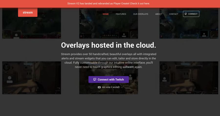 Strexm provides free Twitch overlays