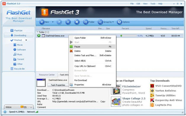 Top 5 free Facebook Video Downloader-Flash Get