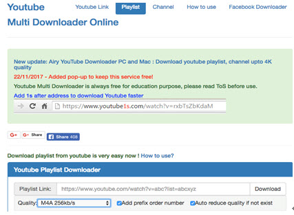 youtube playlist downloader apk