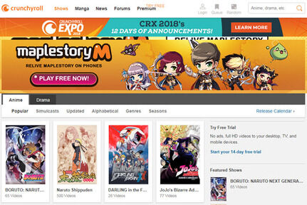 copy crunchyroll url link